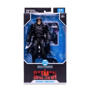 DC Multiverse Actionfigur Batman Unmasked (The Batman) 18 cm