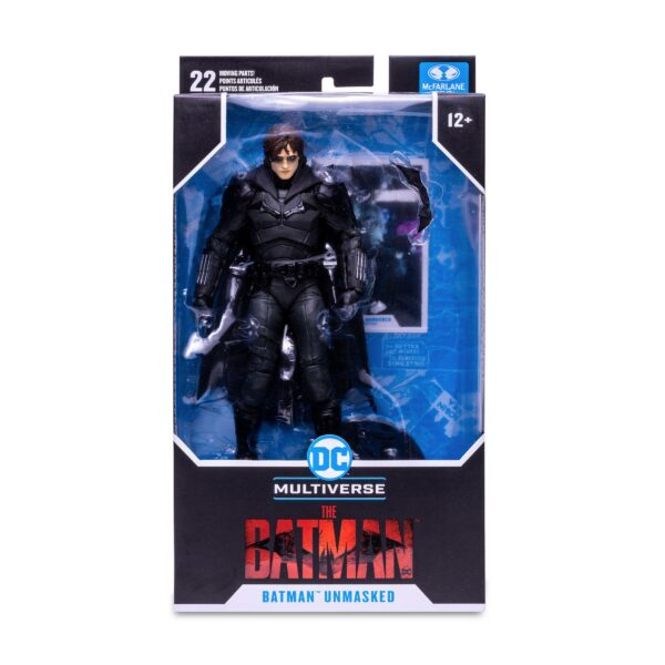DC Multiverse Actionfigur Batman Unmasked (The Batman) 18 cm