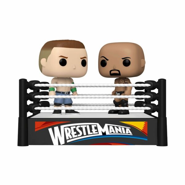 WWE POP Moment! Vinyl Figuren 2er-Pack Cena vs Rock 9 cm – Bild 2