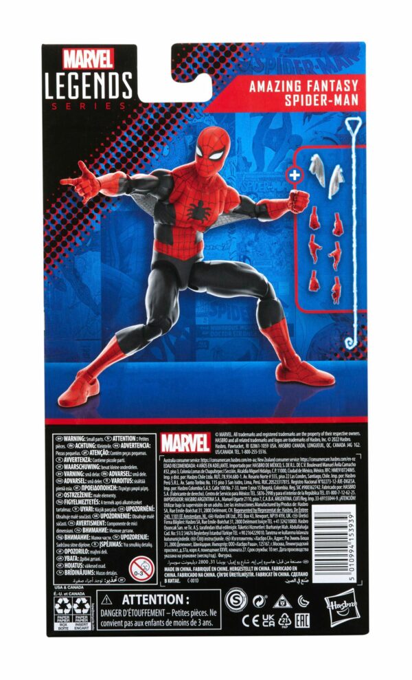 Amazing Fantasy Marvel Legends Series Actionfigur 2022 Spider-Man 15 cm – Bild 2