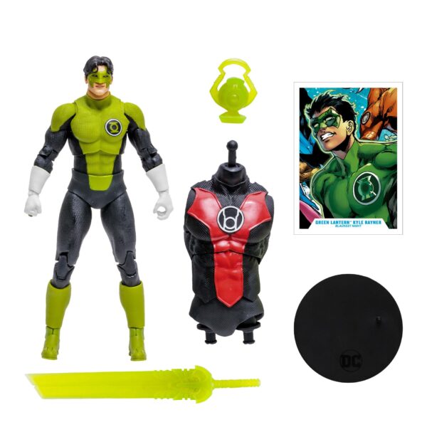 DC Multiverse Build A Actionfigur Kyle Rayner (Blackest Night) 18 cm – Bild 5
