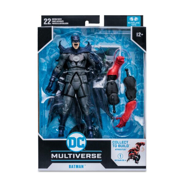 DC Multiverse Build A Actionfigur Batman (Blackest Night) 18 cm
