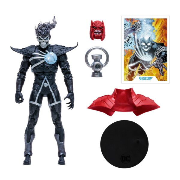 DC Multiverse Build A Actionfigur Deathstorm (Blackest Night) 18 cm – Bild 4