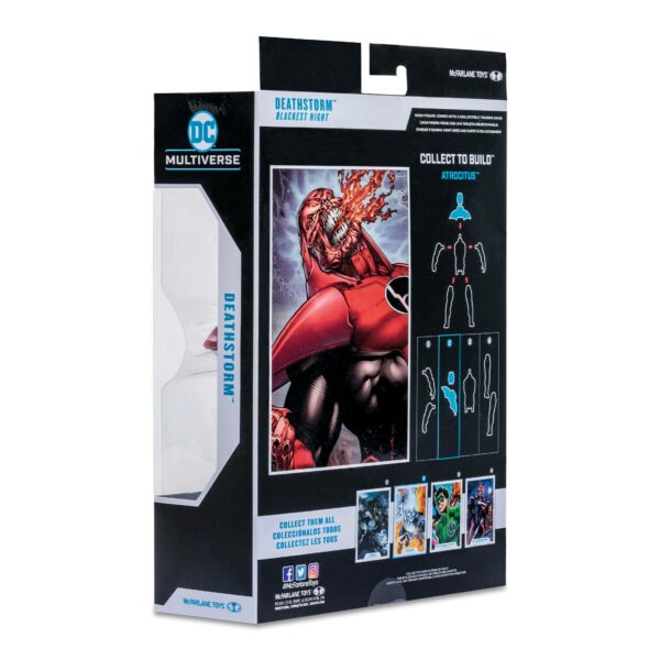 DC Multiverse Build A Actionfigur Deathstorm (Blackest Night) 18 cm – Bild 3
