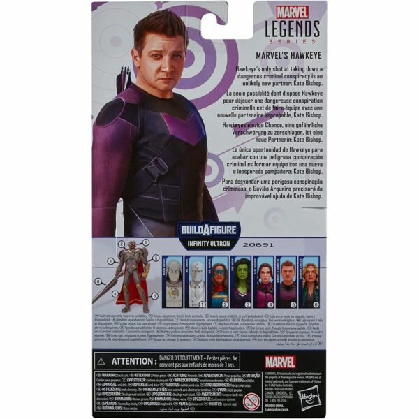 Hawkeye Marvel Legends Series Actionfigur 2022 Infinity Ultron BAF: Marvel's Hawkeye 15 cm – Bild 2