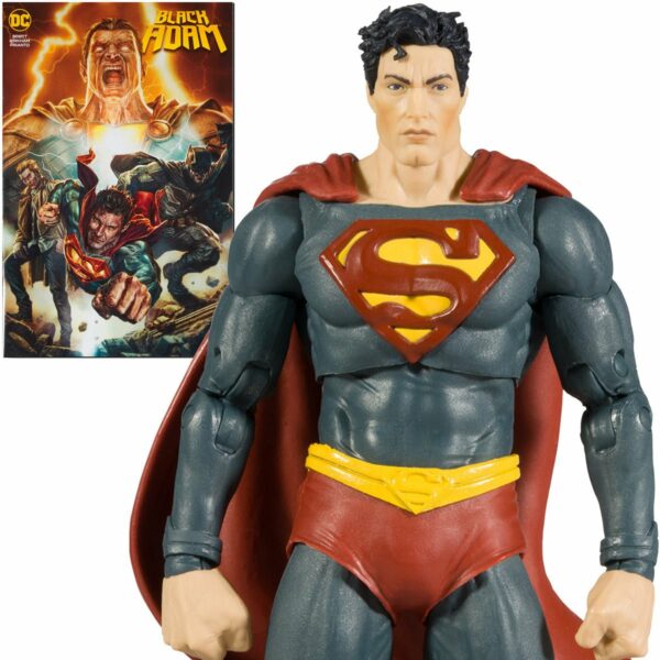 DC Comics: Black Adam - Superman 7" inch Action Figure with Black Adam Comic (PAGE PUNCHERS) – Bild 14
