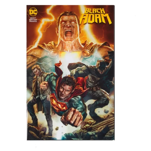 DC Comics: Black Adam - Superman 7" inch Action Figure with Black Adam Comic (PAGE PUNCHERS) – Bild 7