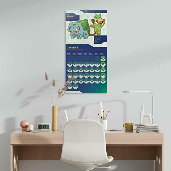 Pokemon Jahreskalender 2023 mit Geschenkposter – Bild 7