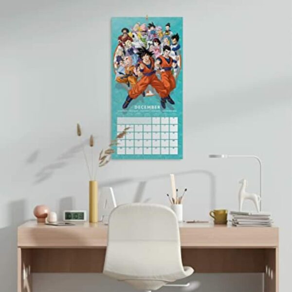 Dragonball Jahreskalender 2023 mit Geschenkposter – Bild 7