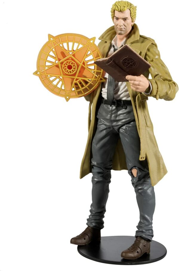 DC Comics: Black Adam – John Constantine 7″ inch Action Figure with Black Adam Comic (PAGE PUNCHERS) – Bild 5