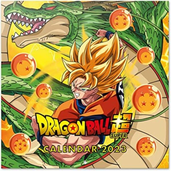 Dragonball Jahreskalender 2023 mit Geschenkposter