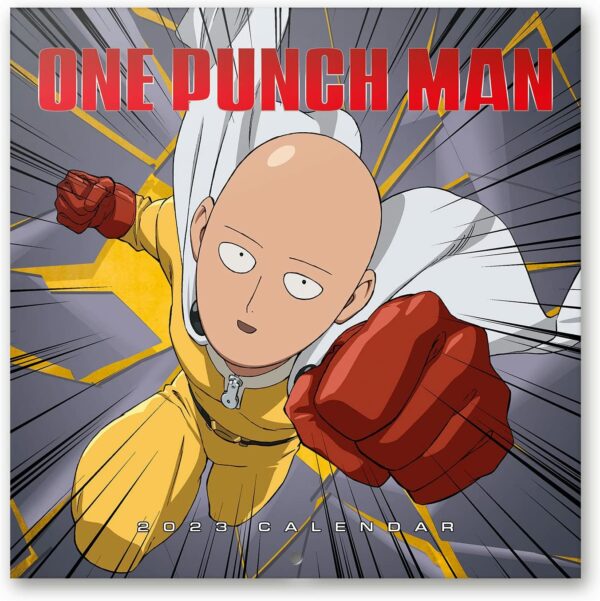 One Punch Man Jahreskalender 2023 mit Geschenkposter