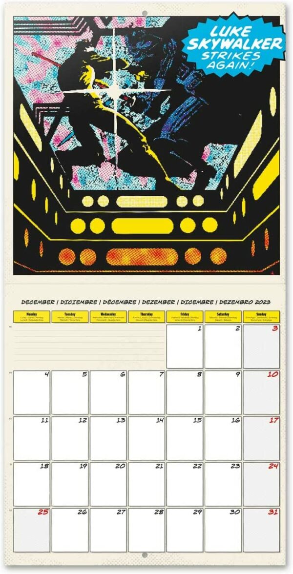 Star Wars Klassiker Jahreskalender 2023 mit Geschenkposter – Bild 6