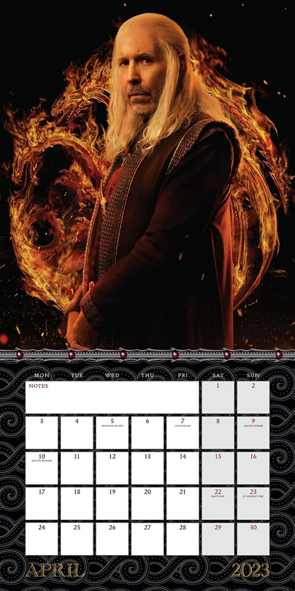 House of the Dragon Jahreskalender 2023 – Bild 5