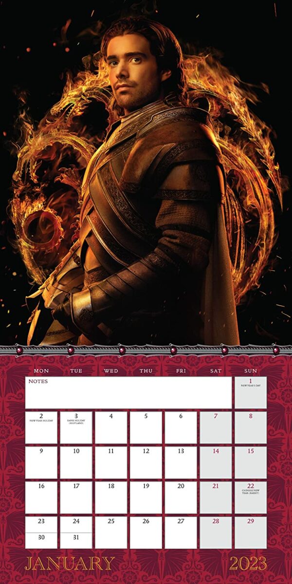 House of the Dragon Jahreskalender 2023 – Bild 8