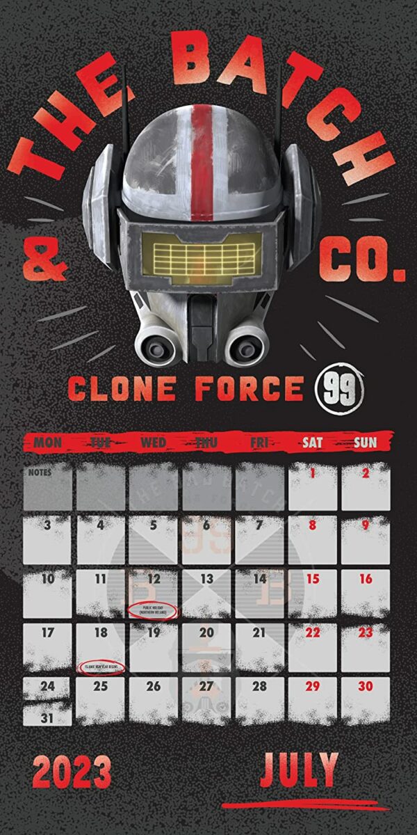 Star Wars Bad Batch Jahreskalender 2023 – Bild 3