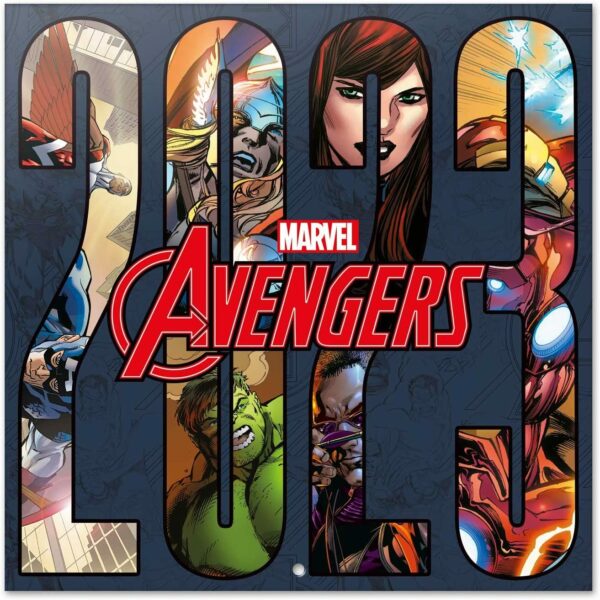 Avengers Jahreskalender 2023 mit Geschenkposter