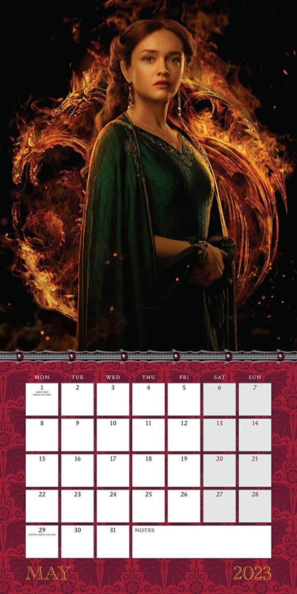 House of the Dragon Jahreskalender 2023 – Bild 4