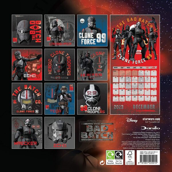 Star Wars Bad Batch Jahreskalender 2023 – Bild 9