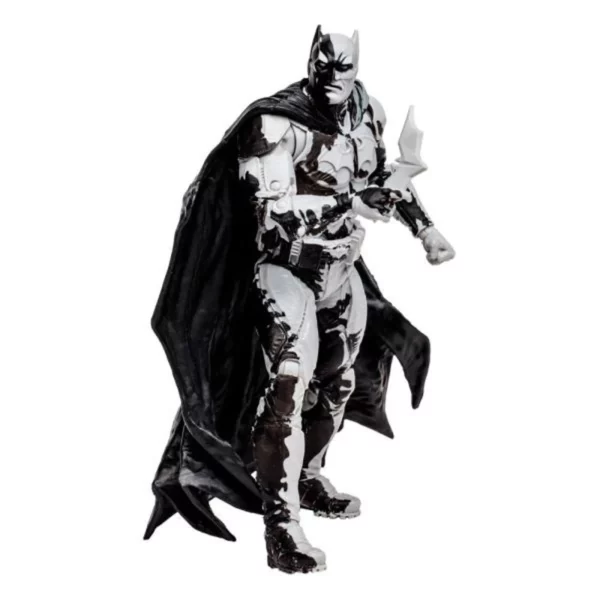 DC Comics: Black Adam – Batman (Line Art Variant) 7″ inch Action Figure with Black Adam Comic (PAGE PUNCHERS) – Bild 9