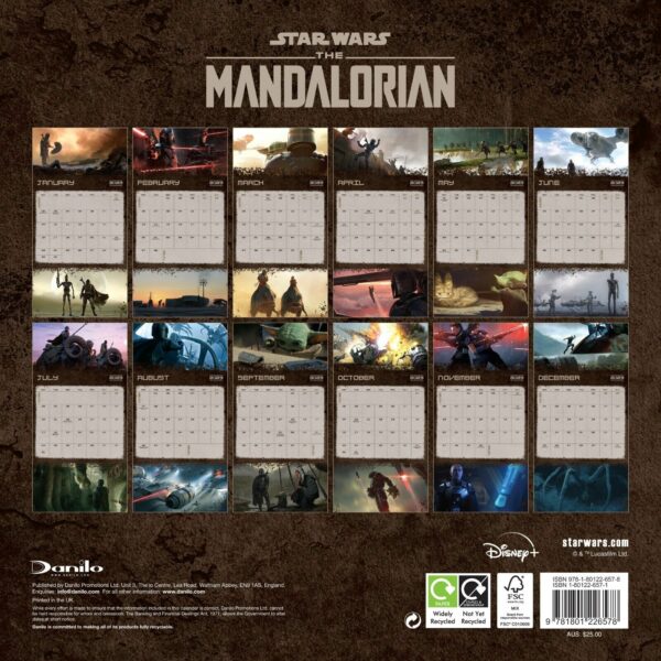 Star Wars TheMandalorian Jahreskalender 2023 – Bild 8