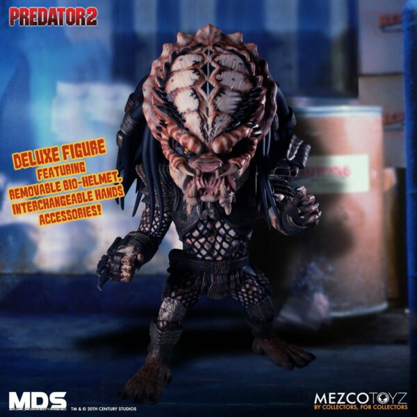 Mezco Designer Series Deluxe Actionfigur - Predator 2: City Hunter – Bild 5