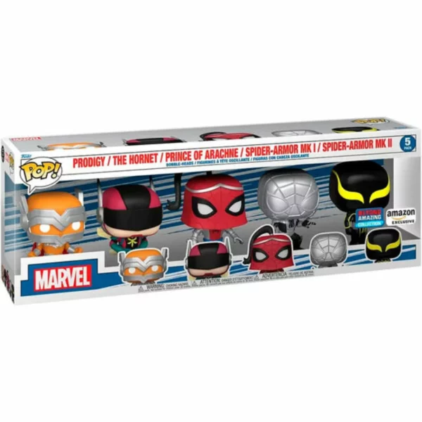Marvel POP! PVC Vinyl Figuren 5er-Pack Year of the Spider Amazon Exclusive Special Edition 9 cm