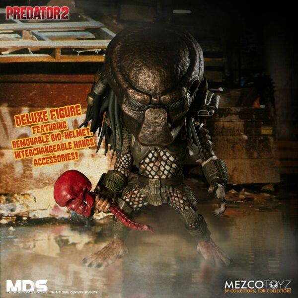 Mezco Designer Series Deluxe Actionfigur - Predator 2: City Hunter – Bild 3