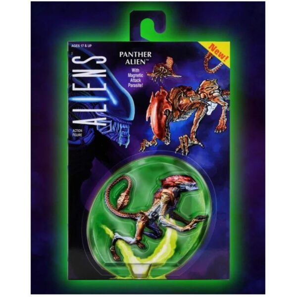 Aliens Actionfigur Panther Alien (Kenner Tribute) 23 cm
