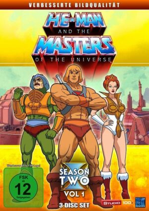 He-Man and the Masters of the Universe - Season 2 Volume 1 (3 Disc Set) [DVD]