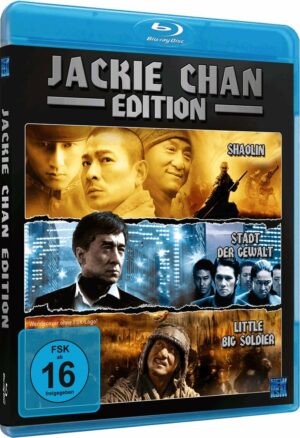 Jackie Chan Edition (Little Big Soldier / Shaolin / Stadt der Gewalt) [Blu-ray]
