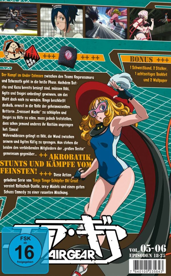 Air Gear - Box 3 Vol. 5-6 (Episoden 18-25) (2 DVDs) – Bild 2