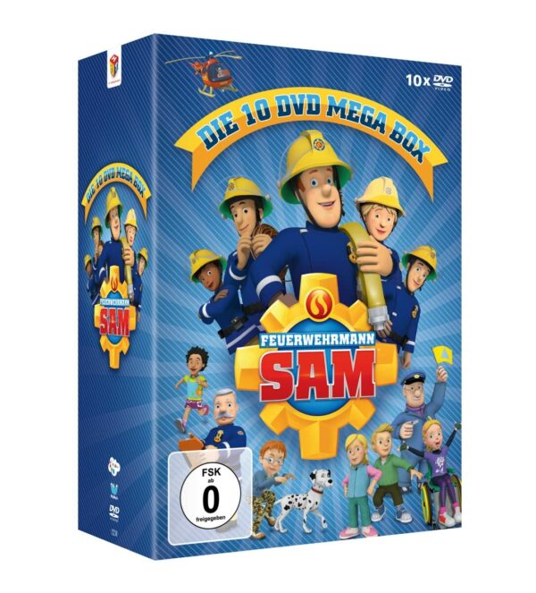 Feuerwehrmann Sam - Die 10 DVD MEGA BOX