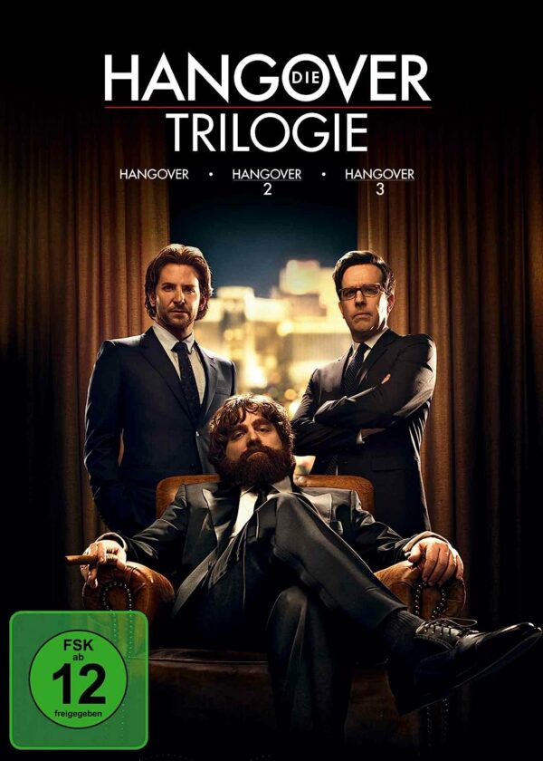 Die Hangover Trilogie (Hangover / Hangover 2 / Hangover 3) [DVD]