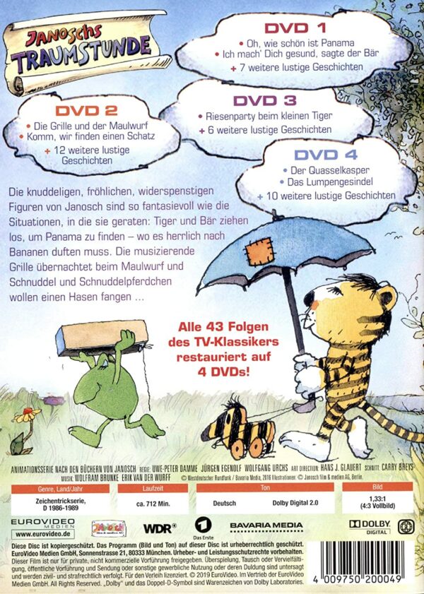 Janoschs Traumstunde - Alle Folgen [4 DVDs] – Bild 2