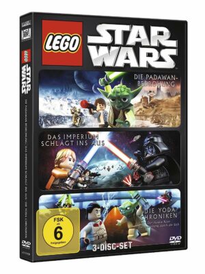 Lego Star Wars: Die Padawan Bedrohung / Das Imperium schlägt ins Aus / Die Yoda Chroniken [3 DVDs]