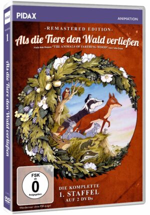Als die Tiere den Wald verließen, Staffel 1 - Remastered Edition / Die komplette 1. Staffel der Kultserie nach dem gleichnamigen Roman von Colin Dann (Pidax Animation) [2 DVDs]