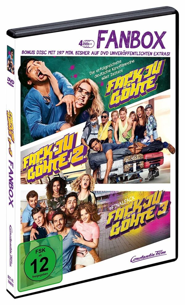 Fack Ju Göhte 1-3 - Fan Box (inkl. Bonus-Disc) [4 DVDs]