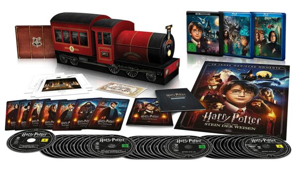 Harry Potter - The Complete Collection HOGWARTS EXPRESS mit Magical Movie Modus [Blu-ray]