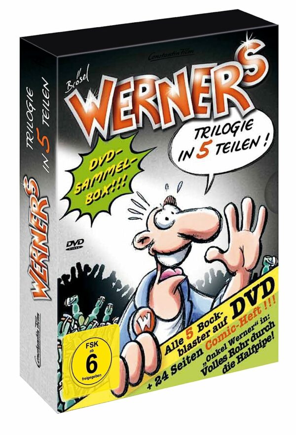 Werner - Comic-Box [5 DVDs]