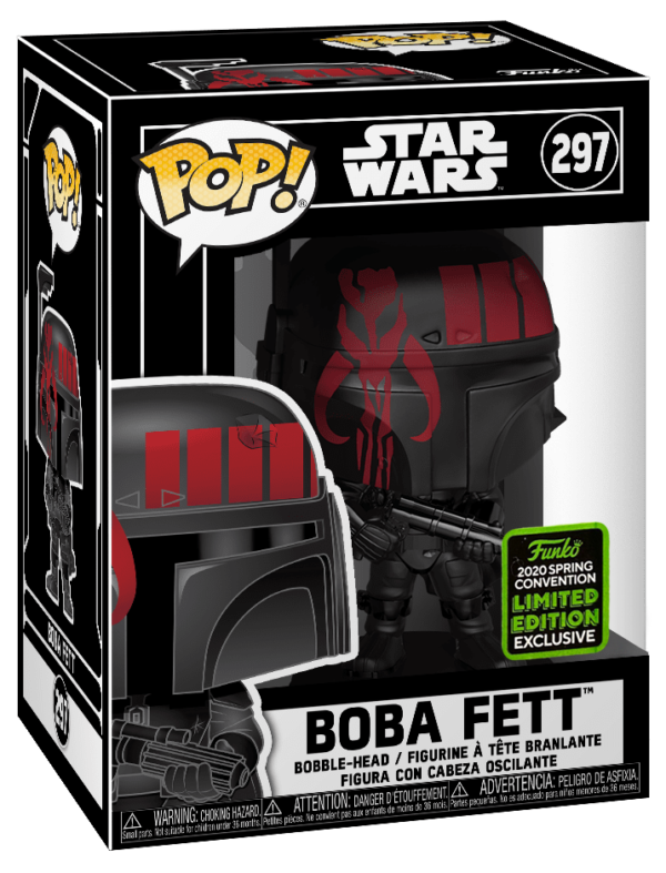 Funko POP inkl. Hardcase STAR WARS #297 BOBA FETT FUTURA SC 2020 EXCLUSIVE