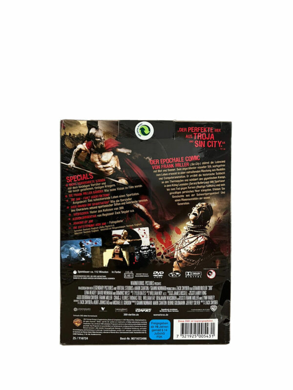 300 in Sonderverpackung mit Helm + 32 seitigem Buch und Sammelkarten - streng limitiert) – Bild 3