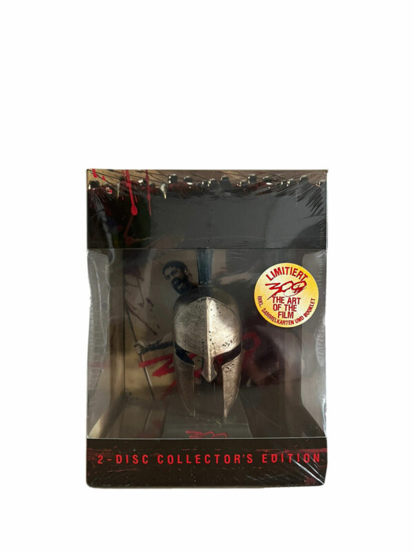300 in Sonderverpackung mit Helm + 32 seitigem Buch und Sammelkarten - streng limitiert)