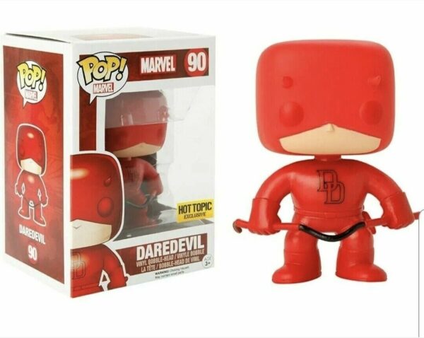 Funko POP #90 Daredevil Marvel - Exclusive Edition - Hot Topic Sticker