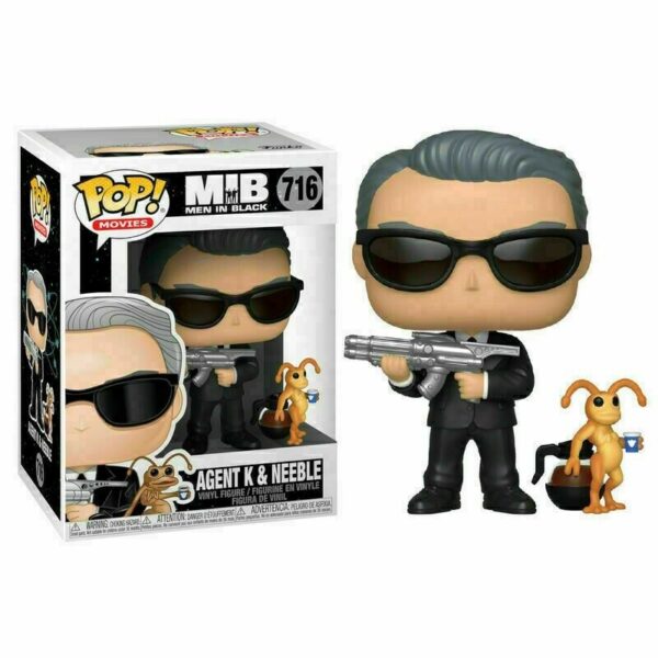 Funko POP! Men In Black - Agent K & Neeble Vinyl Figure 10cm