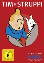 Tim & Struppi, Collection 2 [4 DVDs]