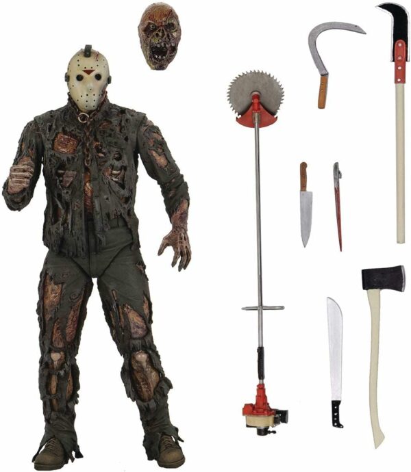 NECA Friday the 13th - Ultimate Part 7 (New Blood) Jason Actionfigur – Bild 4