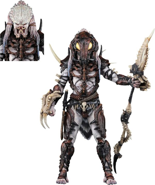 NECA 100th Predator Figur Special Edition Ultimate Alpha Predator Actionfigur – Bild 7