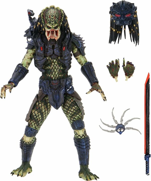 NECA - PREDATOR Ultimate Armored Lost Predator - 20 cm / 8" - Actionfigur – Bild 6