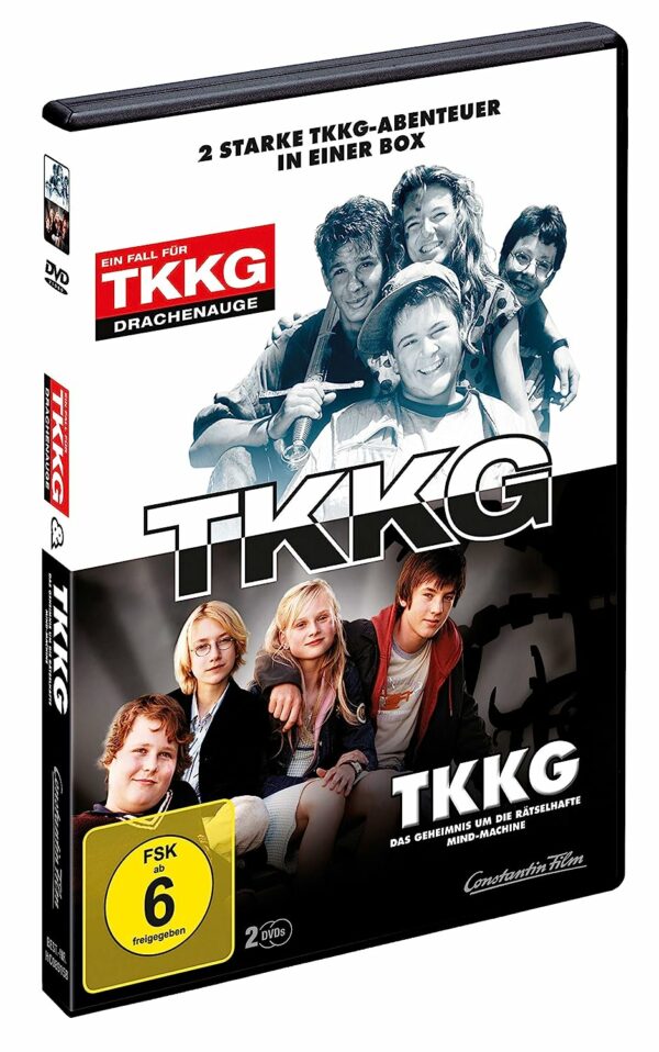 TKKG: Das Geheimnis um die rätselhafte Mind-Machine & TKKG: Ein Fall für TKKG - Drachenauge [2 DVDs]